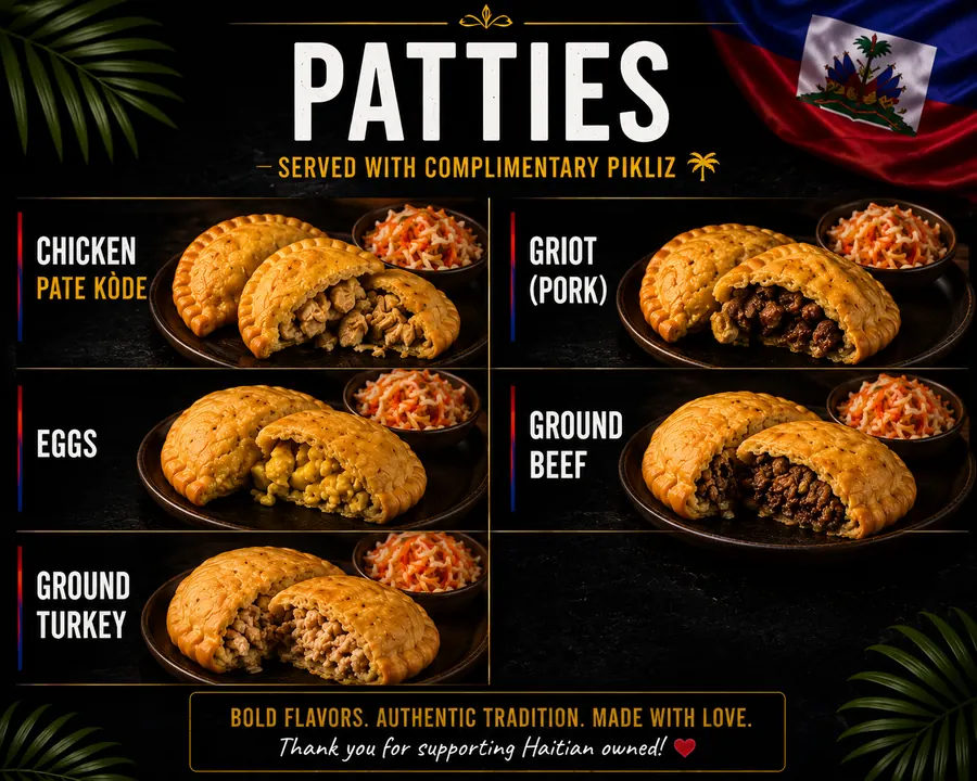 Delicious Haitian Patties